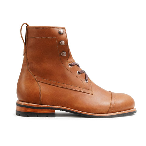 The Rugged Havana — Men's Lug Sole Boot