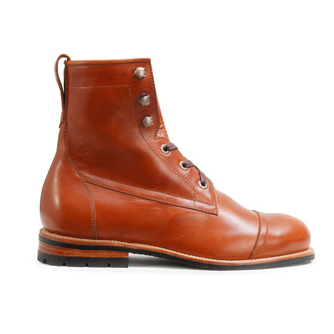 The Rugged Havana — Men's Lug Sole Boot