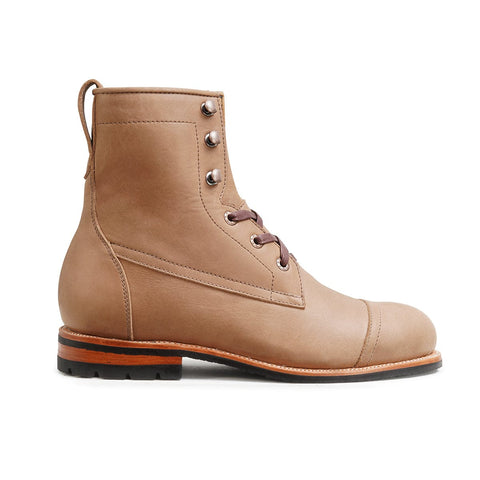 The Rugged Havana — Men's Lug Sole Boot